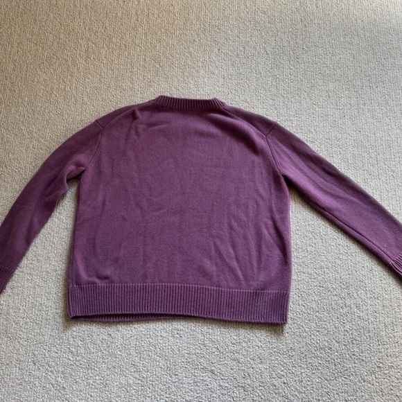 Vince 100% Cashmere Light Violet Crewneck Sweater - Sz XS - Picture 7 of 8
